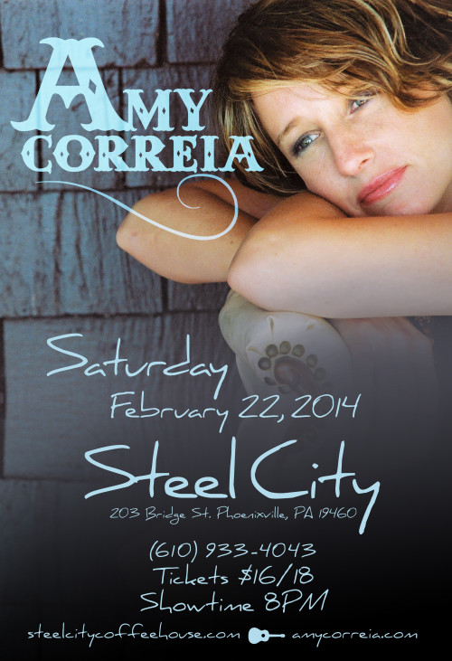 Amy Correia @ Steel City Coffeehouse 2/22/14